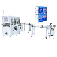 China Paper Toilet Paper In Rolls Tissue Soft Facial Tissue Automatic Line Multi-function Packaging Machine